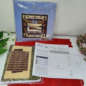 #5 only WINTER WONDERLAND Quilt Kit Jo Ann Block of the Month Joann